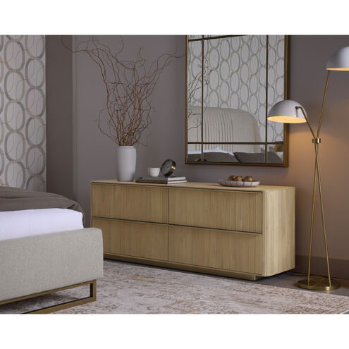 Kalla Rustic Oak Dresser